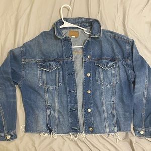 Cropped Denim Jacket American Eagle